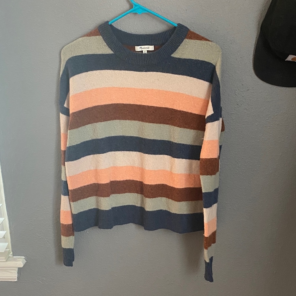 Madewell multicolor stripe sweater - Picture 2 of 5